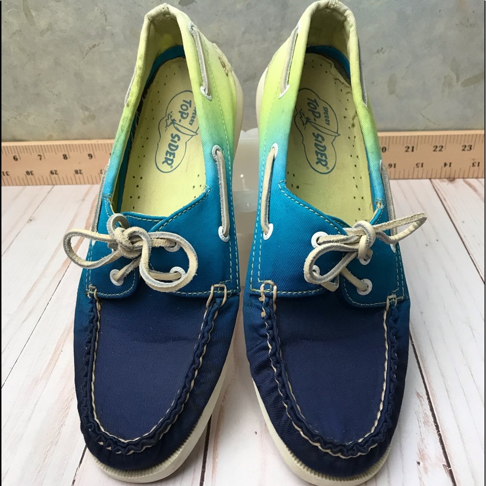 Sperry Topsiders ombré